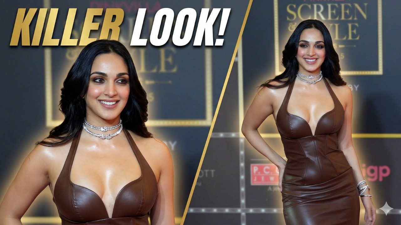 Kiara Advani’s Stunning Bold Look at Pinkvilla Awards Sets the Night on Fire