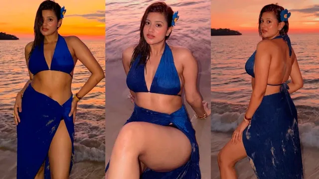 Anjali Arora’s Soft Sita Heat – Ramayan Casting Glow & Pure Controversial Fire