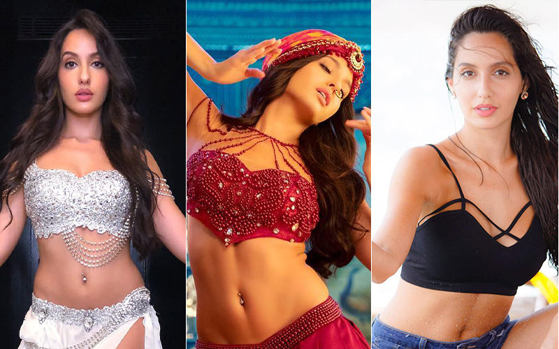 Nora Fatehi’s GQ Best Dressed Look: White Crop, Gold Chains, Denim Slit — Which Detail Won?