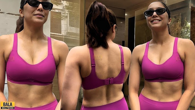 Sharvari Papped in Gym Attire – Sports Bra Cleavage & Sexy Gaand Steal the Spotlight
