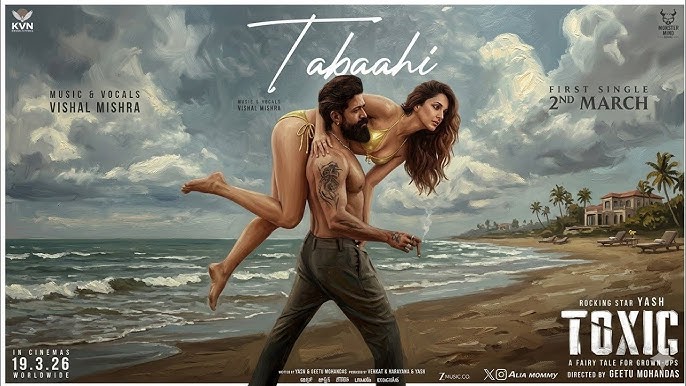 Kiara Advani & Yash’s “Making Out” Song in Toxic Sparks Massive Buzz — Boldest Chemistry Yet?
