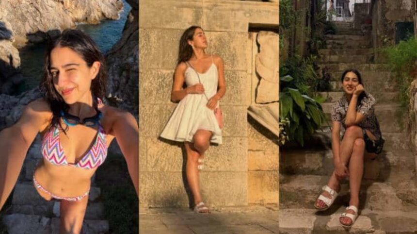 Sara Ali Khan Turns Up the Heat with Bold Beach Vacation Snaps That Are Melting the Internet