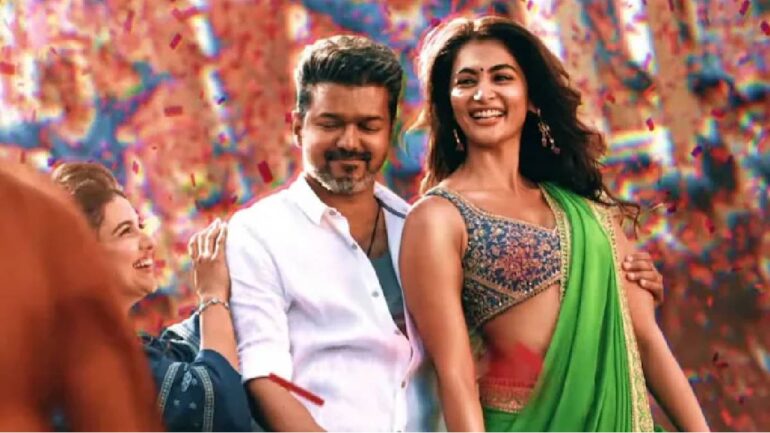 Pooja Hegde Sets Jana Nayagan on Fire – Soft Curves, Charged Chemistry and That Final Dance Heat