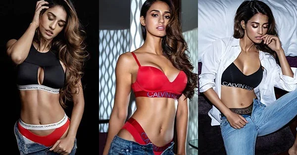 Disha Patani’s Red Lingerie Look Just Set the Internet on Fire – Soft Curves & Dangerous Confidence