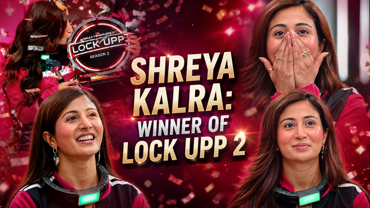 Shreya Kalra Wins Lock Upp 2 – Fierce Confidence, Soft Power & the Heat That Sealed the Trophy
