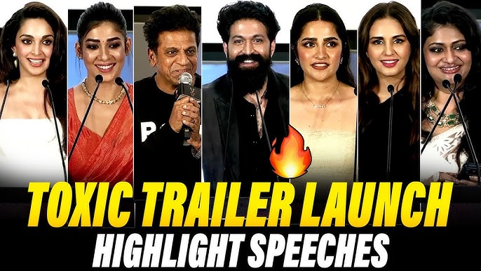 Toxic Trailer Launch Turns Electric – Kiara Advani, Tara Sutaria, Huma Qureshi & the Glamour That Owned Bengaluru