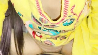 Punjabi aunty came to my hostel room and got naked after seeing my cock and said fuck me with a big cock