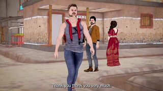 Desi Indian Savita Bhabhi and Piya Bhabhi Fucked with Stranger Man