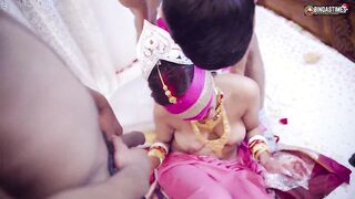 Gangbang Suhagarat Part 2 - Desi Indian Cute Wife Very 1st Suhagarat ( Full Movie )