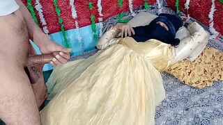 yellow dressed desi bride pussy fucking hardsex with indian desi big cock on xvideos india xxx