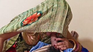 Indian newly married Wife On bedroom Clear dirty talking