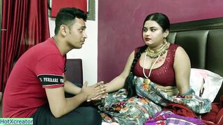Lucky Indian Boy vs Beautiful new Wife! Indian Romantic Softcore Sex