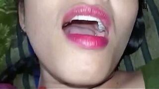 Closeup pussy licking and hard fucking sex video of Indian hot girl janvibhabhi