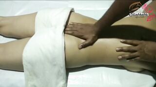 Indian lady full body massage