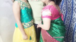 Indian Threesome with Two Sexy Girls Full Hardcore Desi XXX.
