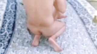 Desi Indian Young girl Cheating Wife Ferzana Bhabhi Wearing a Abaya Hijab Fucking