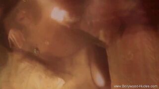 Indian Brunette Tries Her Best