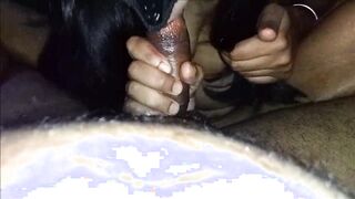 Lodha sucked the sister-in-law until the goods ran out