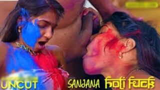 Holi Special Hard Sex 2025 with Sanjana