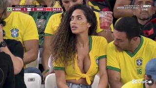 FIFA World Cup 2026 Viral Clip – Man Caught Staring at Woman’s Boobs During Match ????