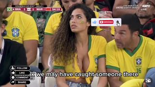 FIFA World Cup 2026 Viral Clip – Man Caught Staring at Woman’s Boobs During Match ????
