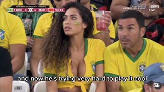 FIFA World Cup 2026 Viral Clip – Man Caught Staring at Woman’s Boobs During Match ????