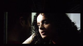 Kangana Ranaut Kissing Vir Das in Revolver Rani