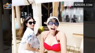 Mouni Roy and Mandira Bedi Lesbian, Thong Scene in Mouni Roy, Mandira Bedi Mouni Roy Wedding | Mandira Bedi Nude