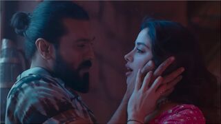 Ram Charan Tricks Janhvi Kapoor Into Steamy Kiss in Peddi – Viral Scene Sparks Controversy