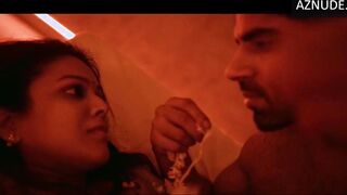 Chandini Tamilarasan Breasts Scene in Fire | Chandini Tamilarasan Nude