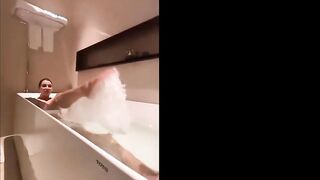 Karrishma Kar Butt, Breasts Scene in Karrishma Kar In Bathtub | Karrishma Kar Nude