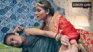 Hiral Radadiya and Sejuti Tarafdar Lesbian, Breasts Scene in Rangeen Kahaniyan |  Sejuti Tarafdar Nude