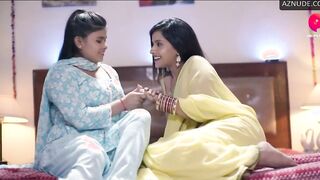 Saisha Bhasin Khan and Divya Arya Lesbian, Butt Scene in Flat Screen  | Saisha Bhasin Khan Nude