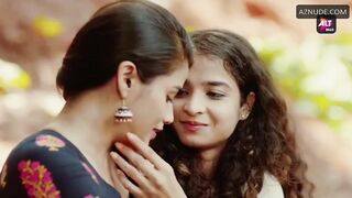Megha Mathur and Bhakti Maniar Lesbian, Breasts Scene in Hai Taubba | Megha Mathur Nude
