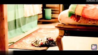 Nidhi Singh and Monica Chaudhary Breasts Scene in Apharan | Nidhi Singh Nude