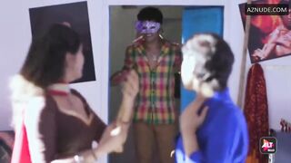 Coral Bhamra and Sonam Arora Butt, Breasts Scene in Gandi Baat | Sonam Arora Nude