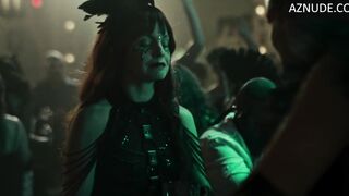 Mena Suvari, Sarah Dumont, Dichen Lachman and Unknown Breasts Scene in Vampires Of The Velvet Lounge | Dichen Lachman Nude