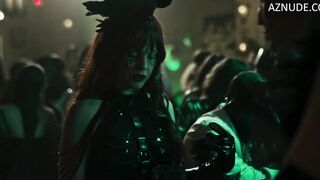 Mena Suvari, Sarah Dumont, Dichen Lachman and Unknown Breasts Scene in Vampires Of The Velvet Lounge | Dichen Lachman Nude