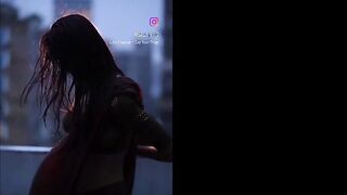 Shirin Akter Sheela Breasts Scene in Shirin Akter Sheela Photoshoot In Rain | Shirin Akter Sheela