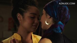 Aisha Dee and Nikohl Boosheri Lesbian Scene in The Bold Type | Aisha Dee Nude